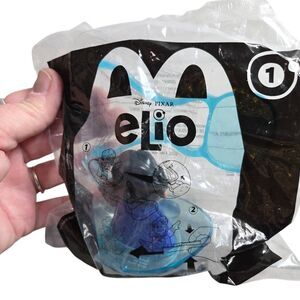 Mcdonald's 2025 Disney Pixar Elio Happy Meal Toy #1 Elio NEW Sealed Bag